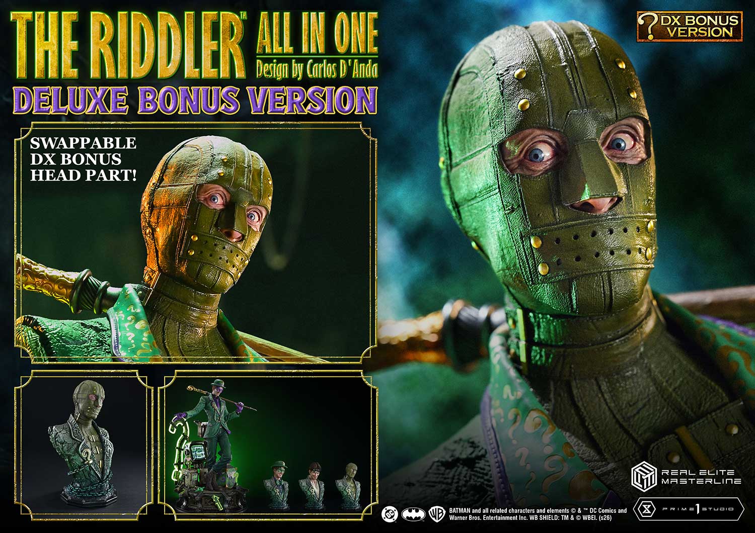 The Riddler All In One (Design by Carlos D'Anda) DX image 2