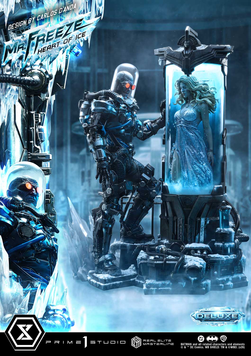 Mr. Freeze Heart of Ice (Design by Carlos D'Anda) DX image 10