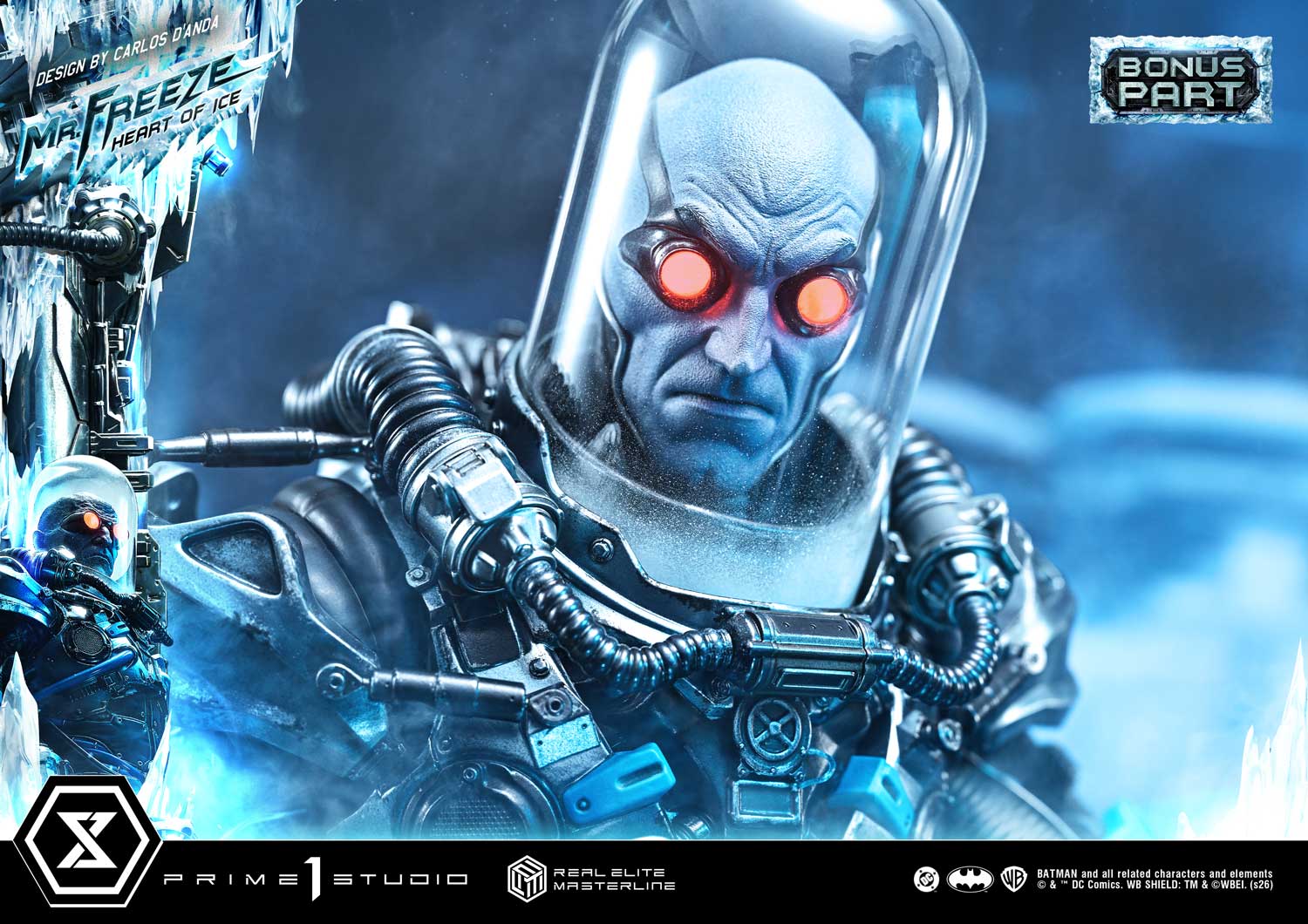 Mr. Freeze Heart of Ice (Design by Carlos D'Anda) DX image 3