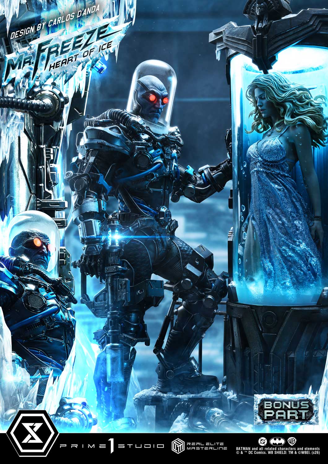 Mr. Freeze Heart of Ice (Design by Carlos D'Anda) DX image 4