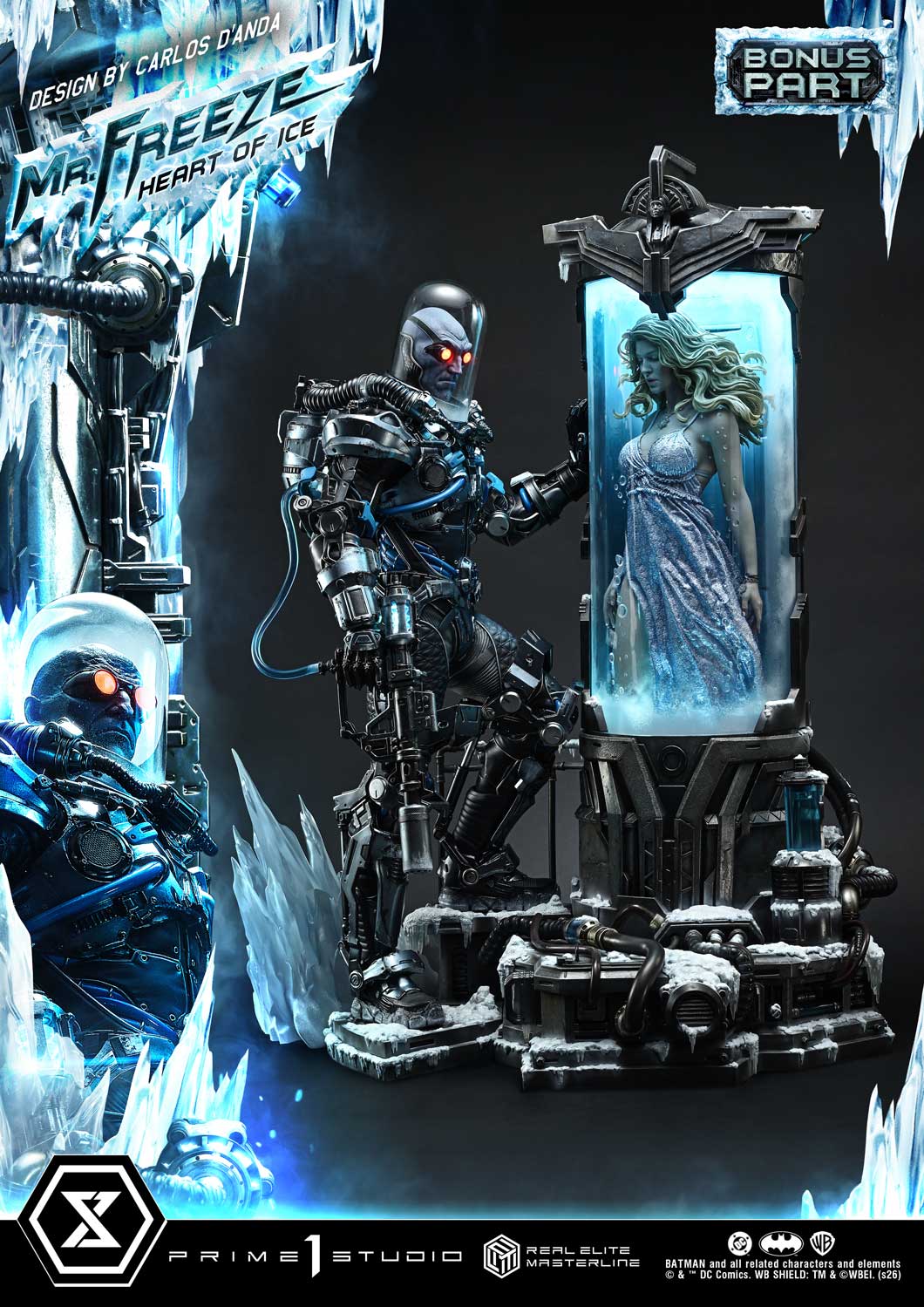 Mr. Freeze Heart of Ice (Design by Carlos D'Anda) DX image 6