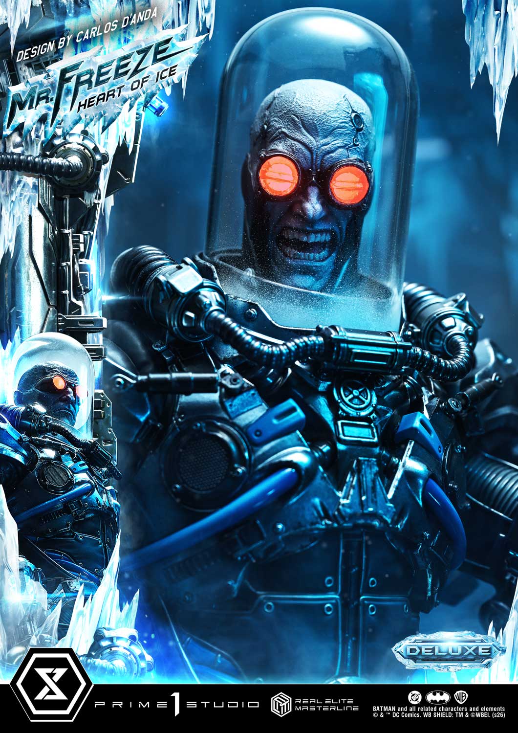 Mr. Freeze Heart of Ice (Design by Carlos D'Anda) DX image 7