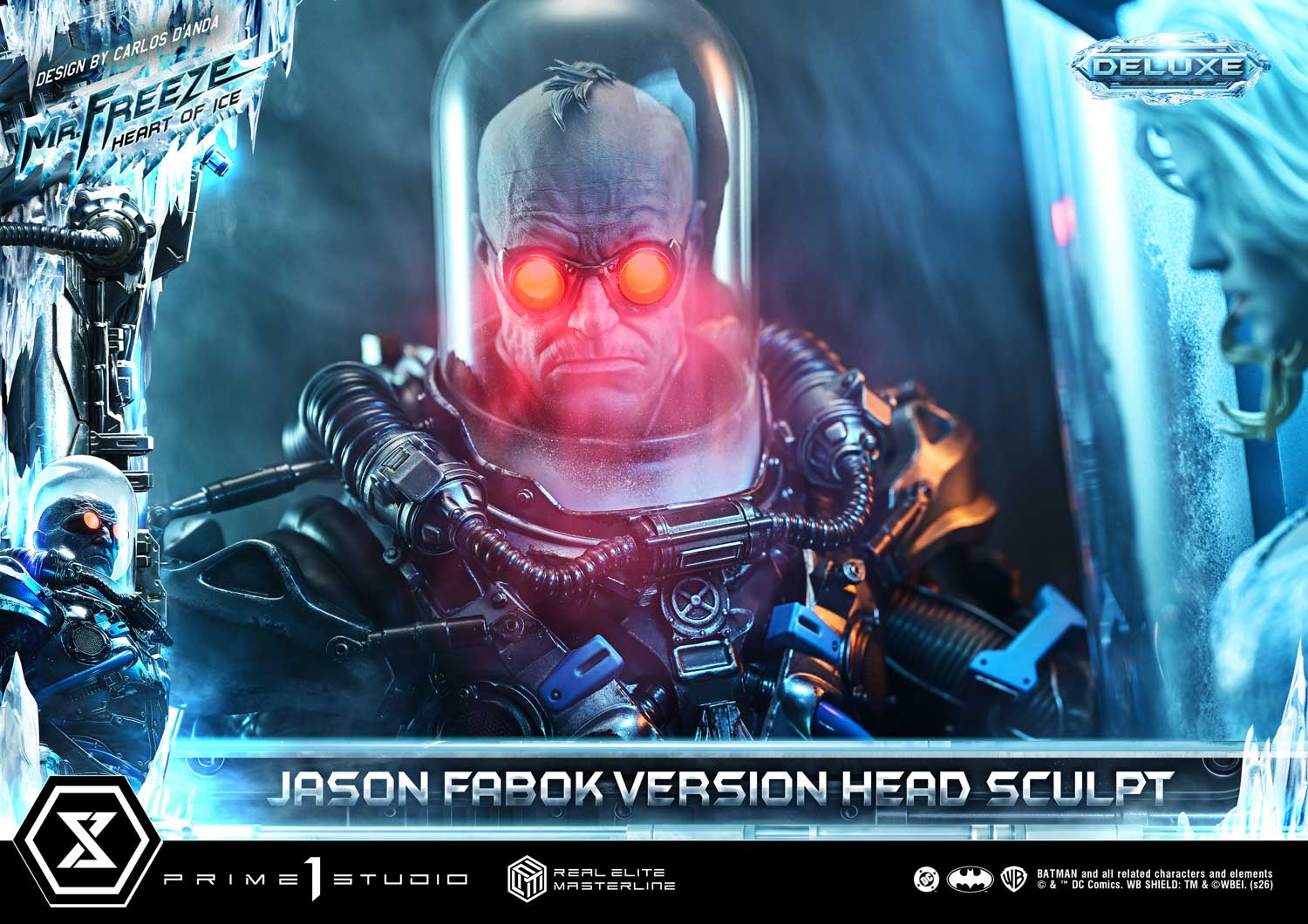 Mr. Freeze Heart of Ice (Design by Carlos D'Anda) DX image 9