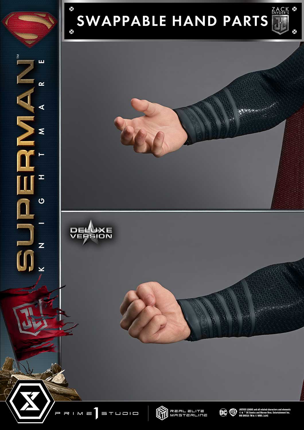 Justice League (Film) Superman Knightmare Color Edition DX image 7