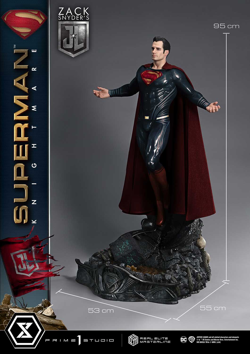 Justice League (Film) Superman Knightmare Color Edition DX image 8