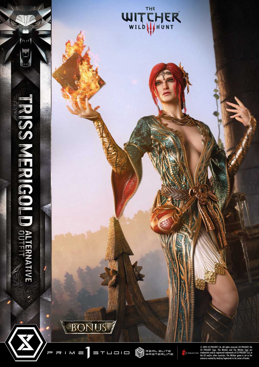 3: Wild Hunt Triss Merigold Alternative Outfit image 6