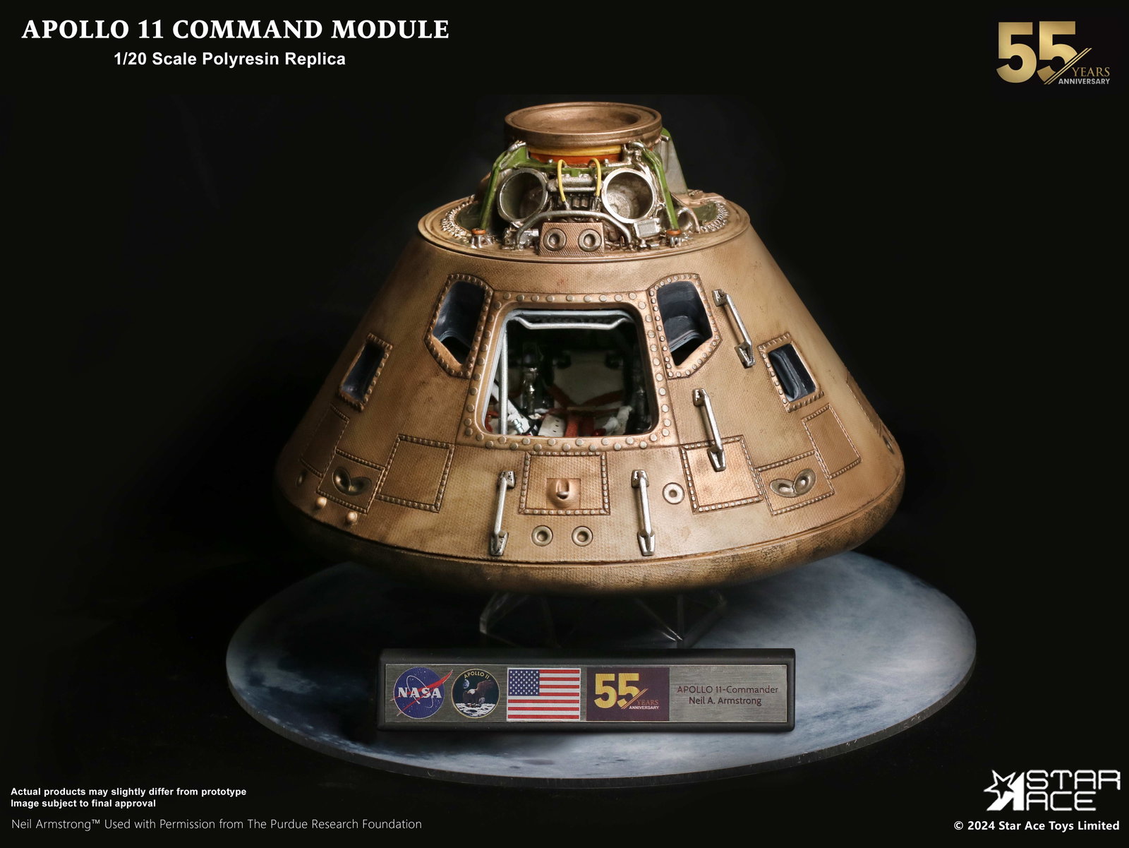 scale Apollo11 Command Module (DX) image 3