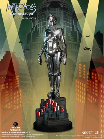 scale Maschinenmensch (Silver color)