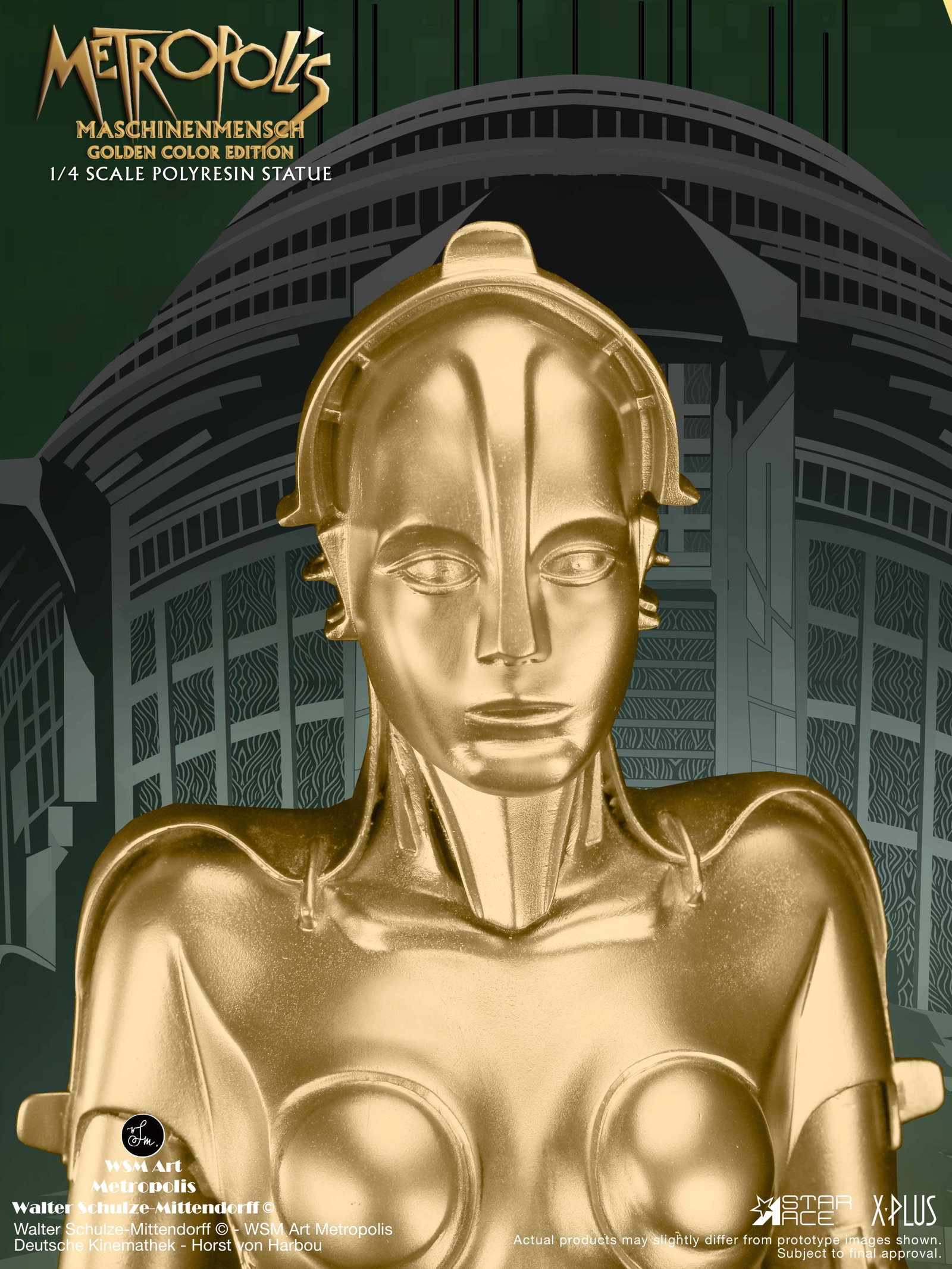 scale Maschinenmensch (Metallic Gold Color) image 2