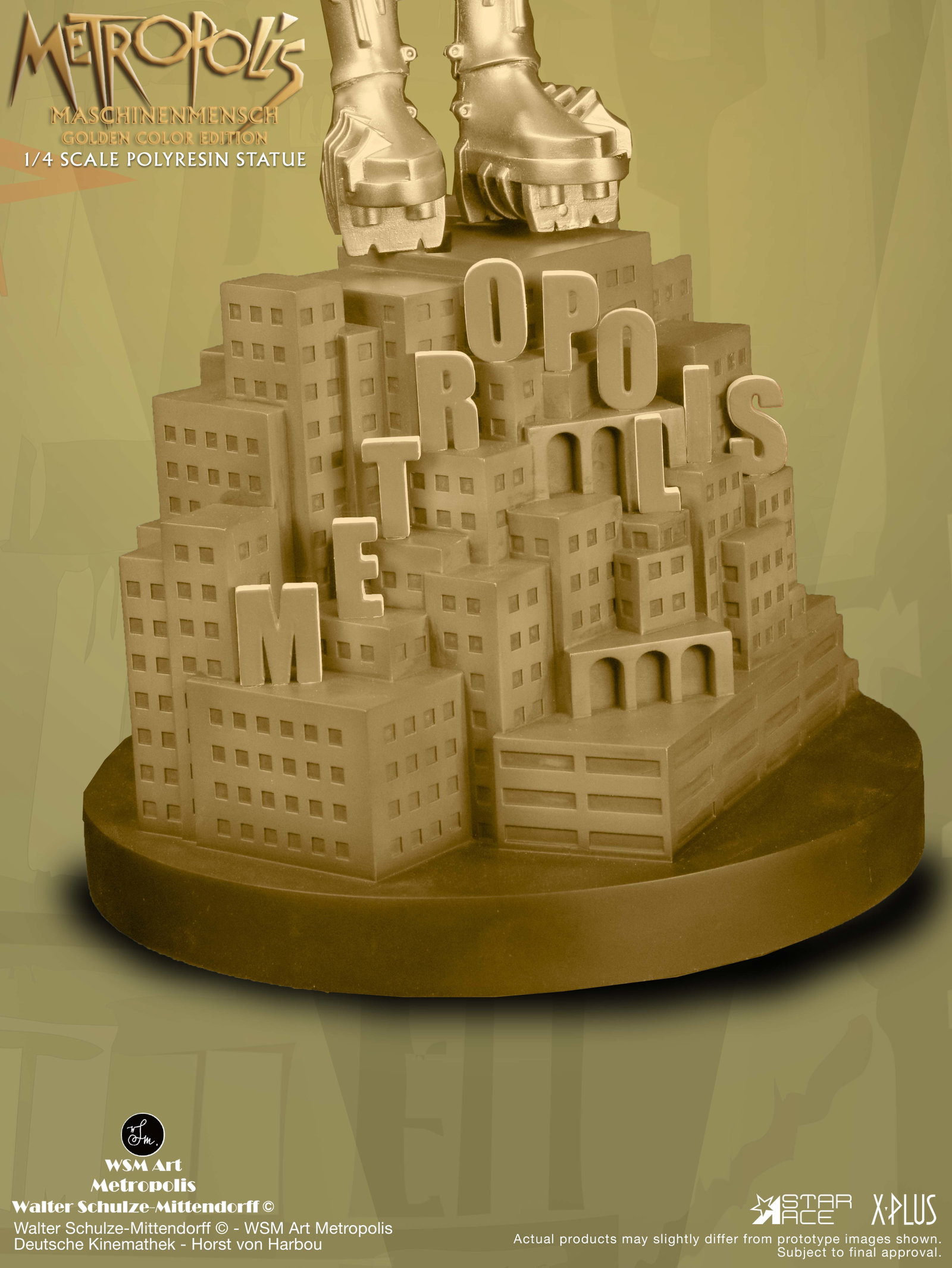 scale Maschinenmensch (Metallic Gold Color) image 7