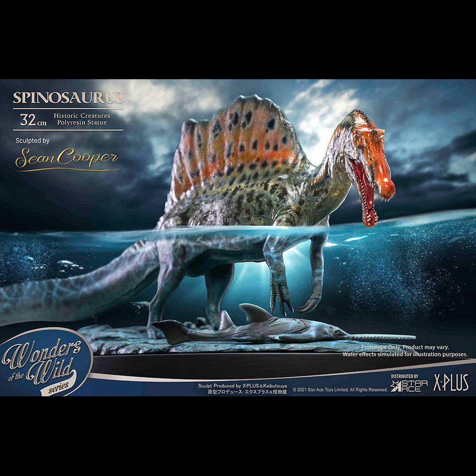 Spinosaurus "Sea painting"(DX Ver) with Fossil image 10