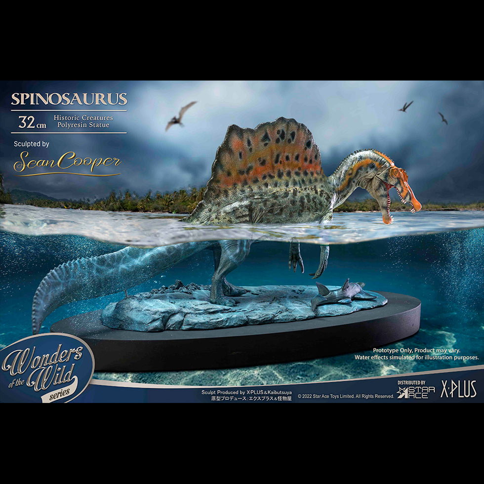 Spinosaurus "Sea painting"(DX Ver) with Fossil image 6