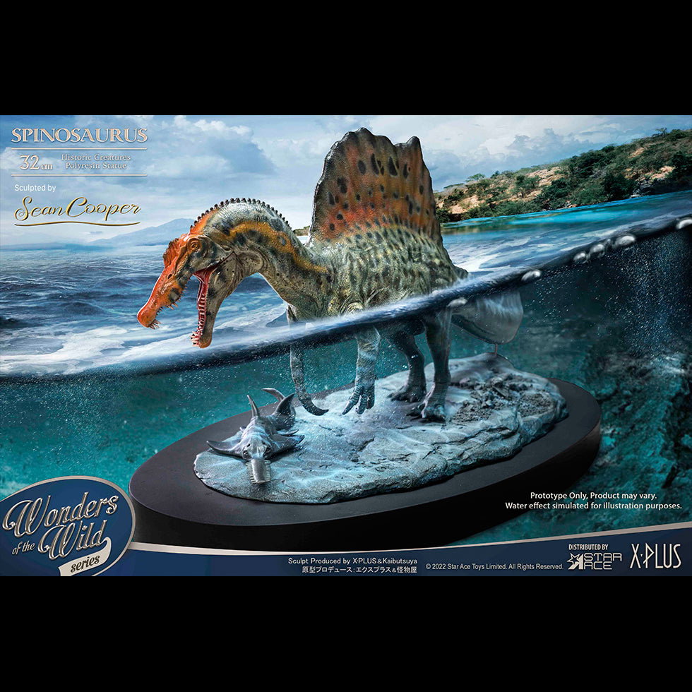 Spinosaurus "Sea painting"(DX Ver) with Fossil image 7
