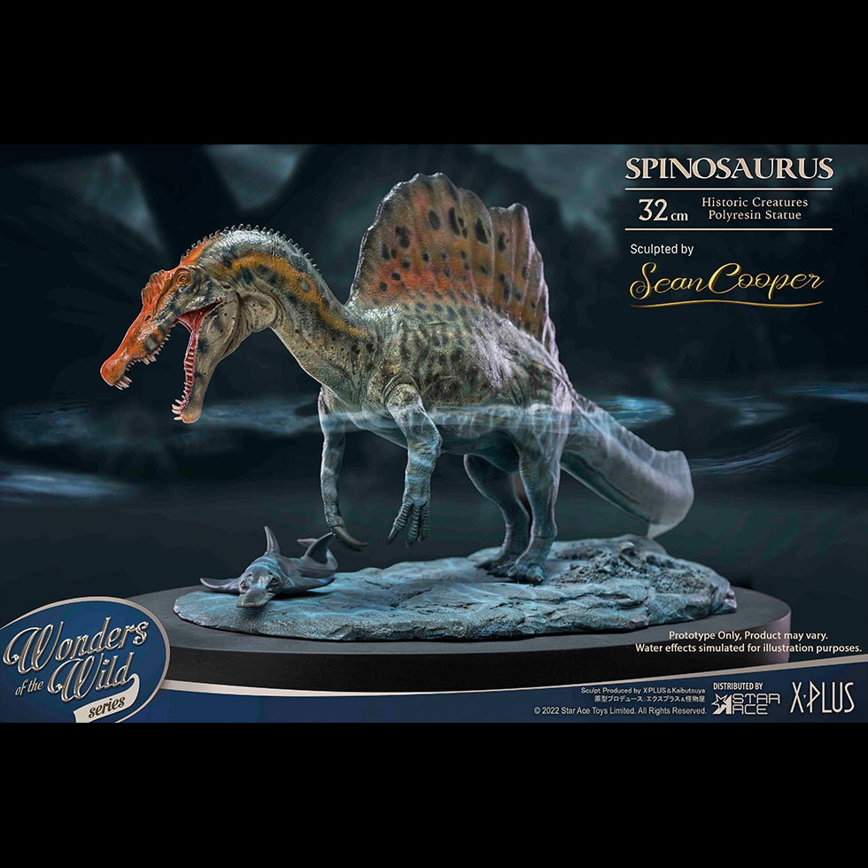Spinosaurus "Sea painting"(DX Ver) with Fossil image 8