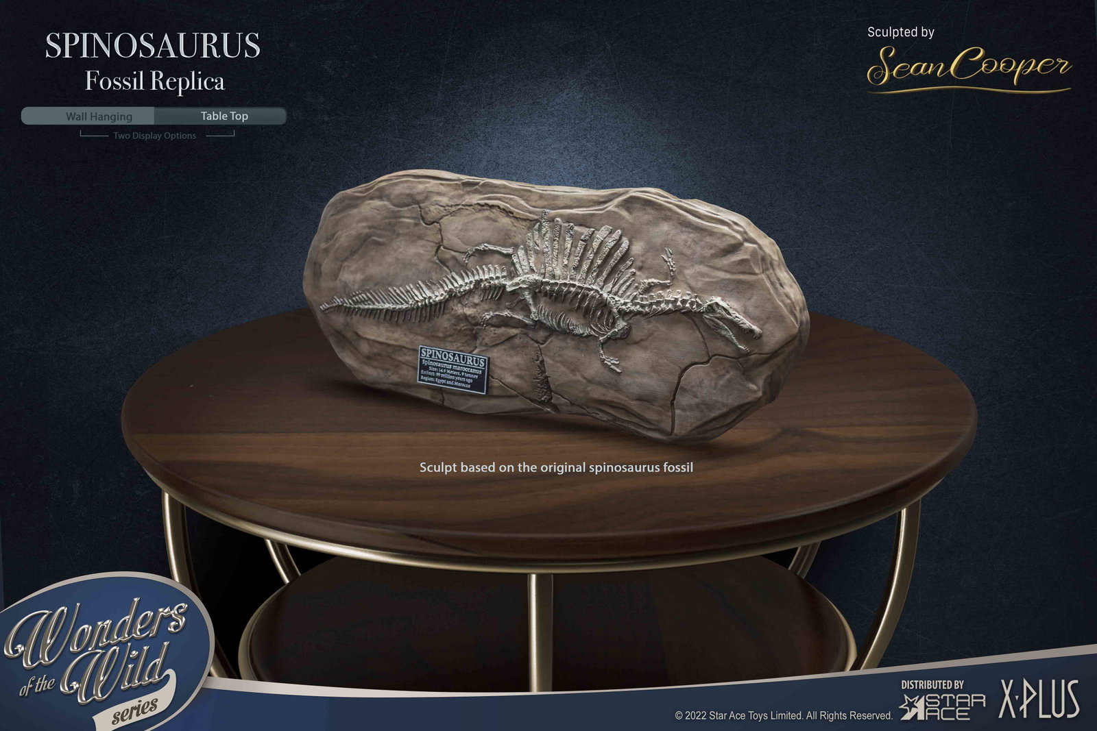 Spinosaurus "Land painting" & Fossil (DX Ver) image 4