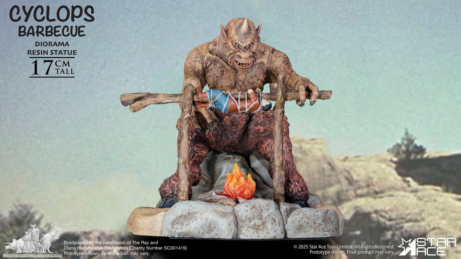 Cyclops Barbecue diorama scene image 3