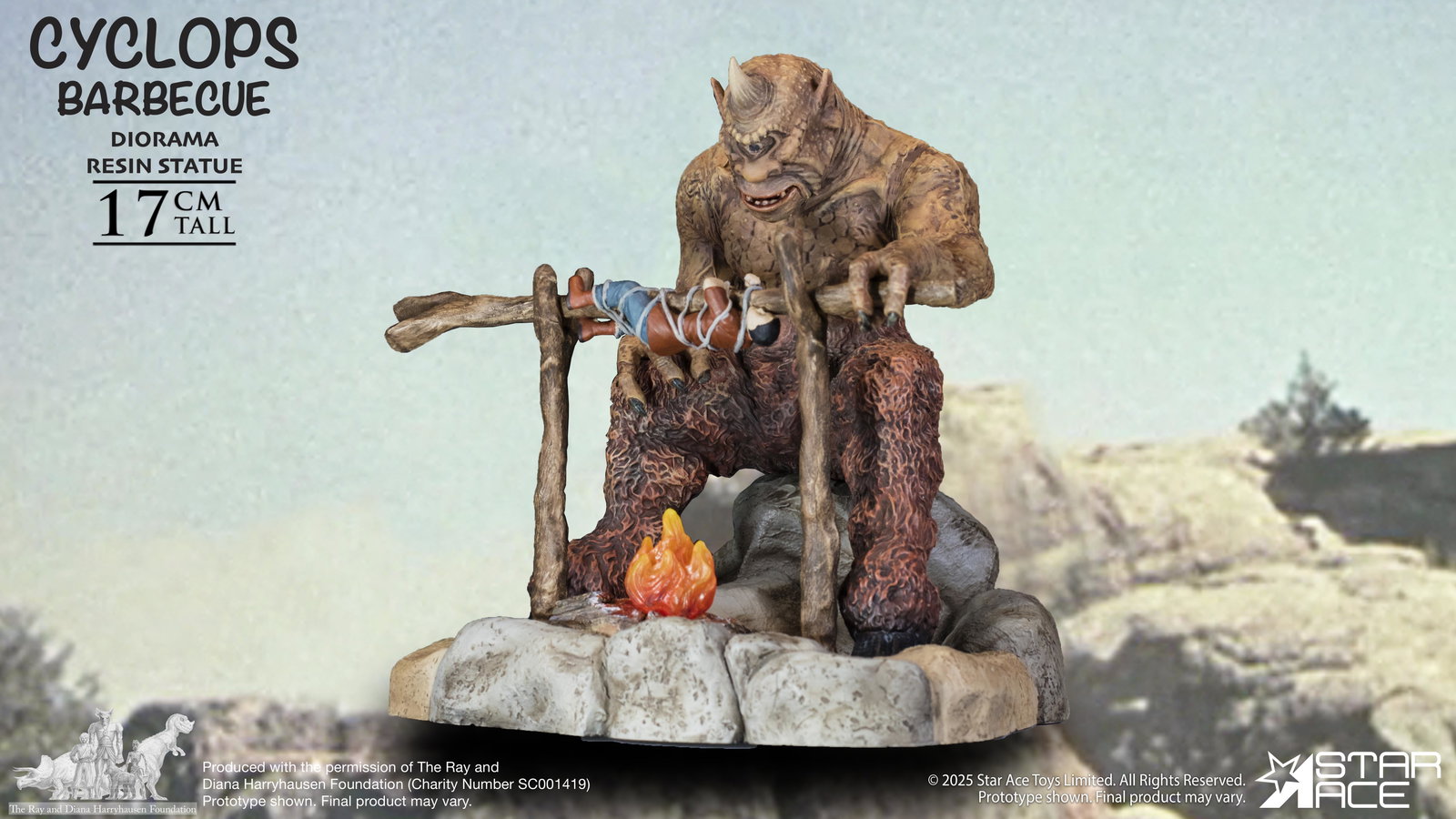 Cyclops Barbecue diorama scene image 4