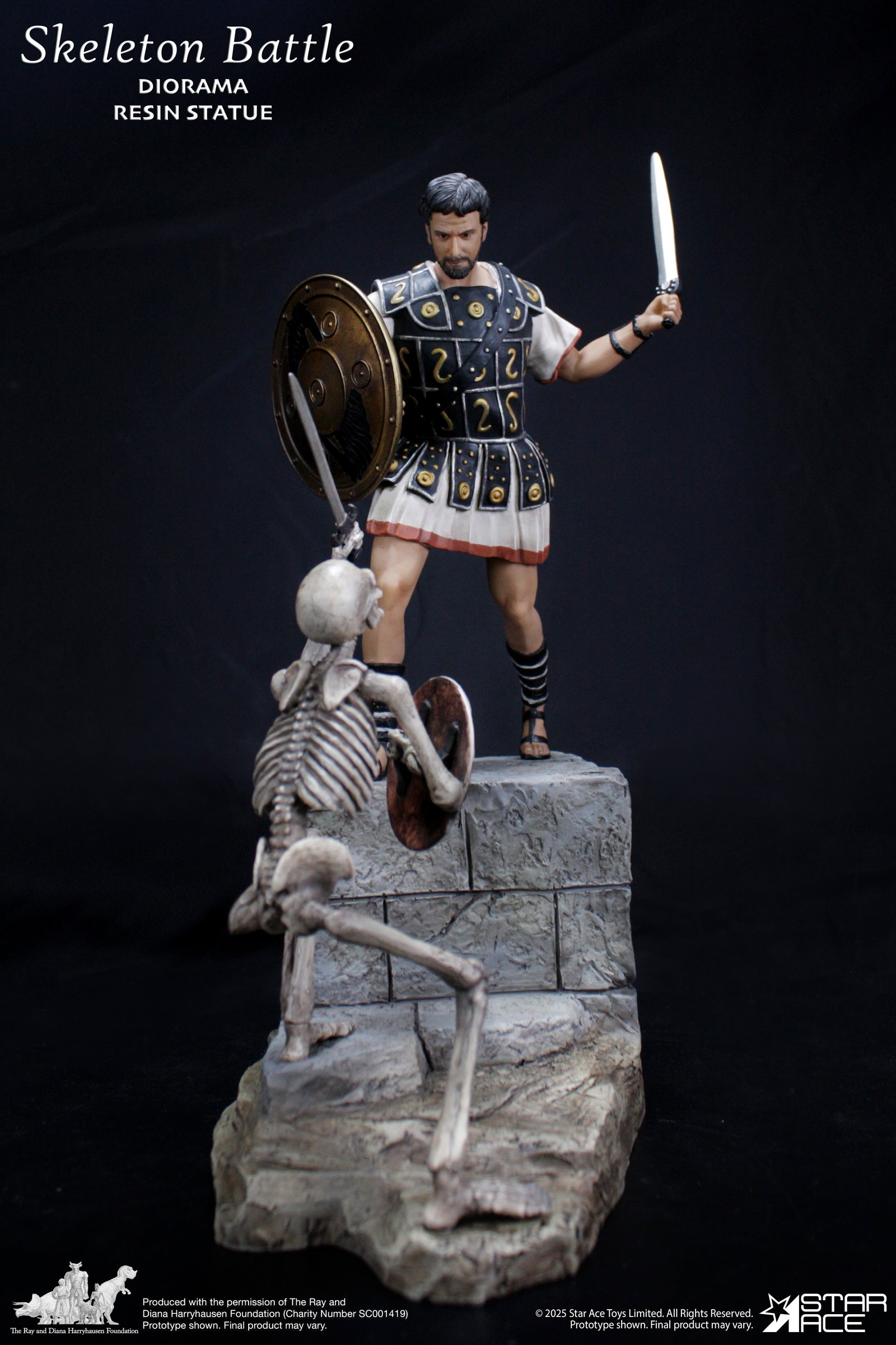 Skeleton Battle diorama scene image 3
