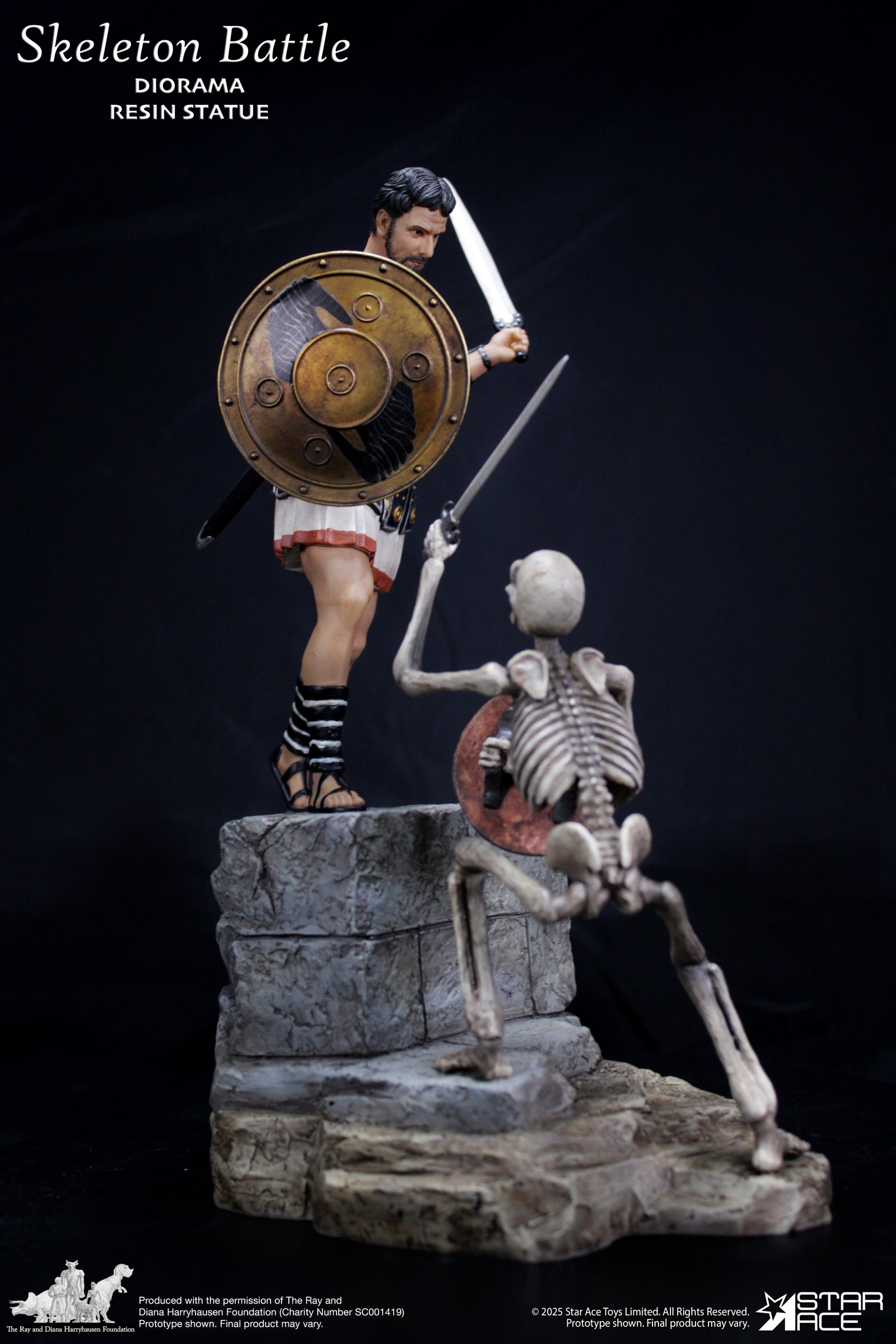 Skeleton Battle diorama scene image 6