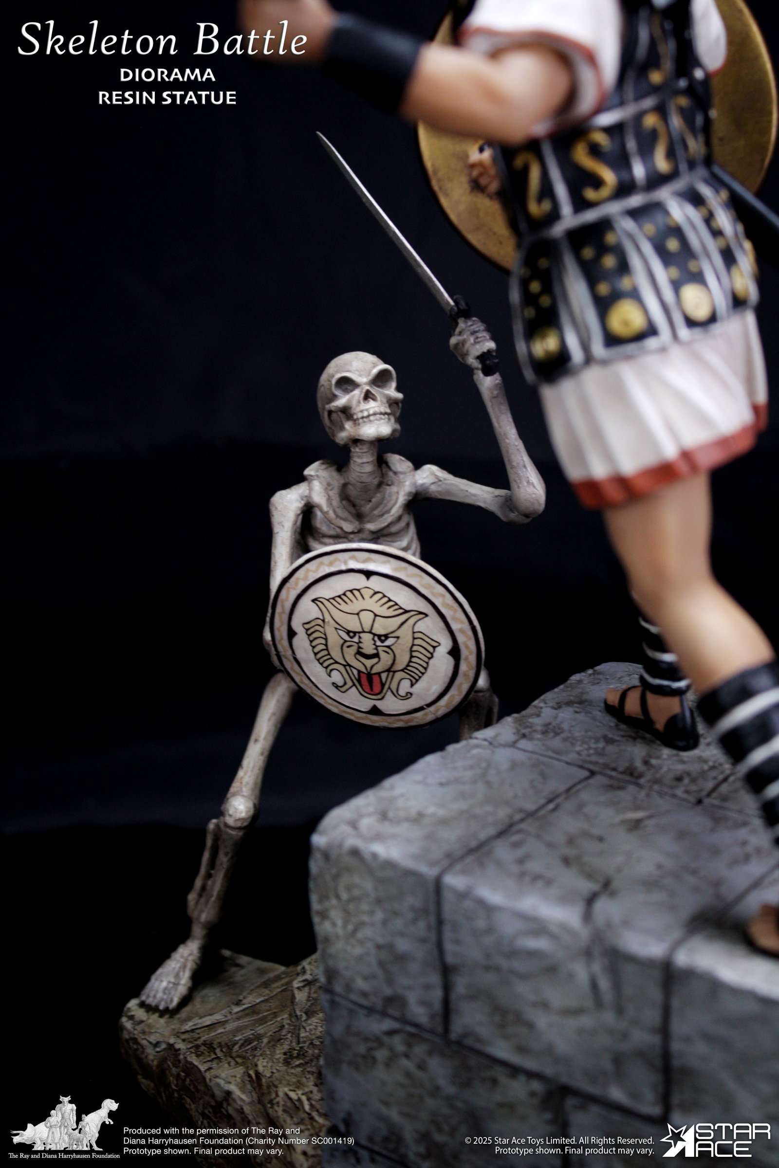 Skeleton Battle diorama scene image 8