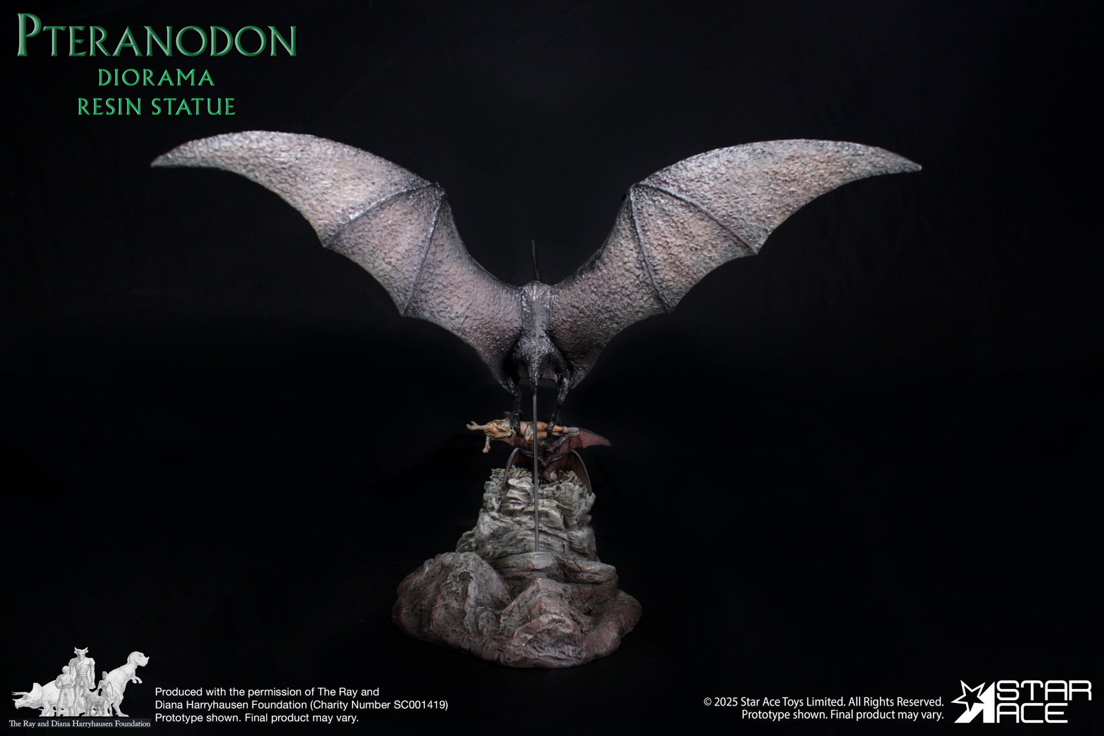 Pteranodon Attack diorama resin image 10