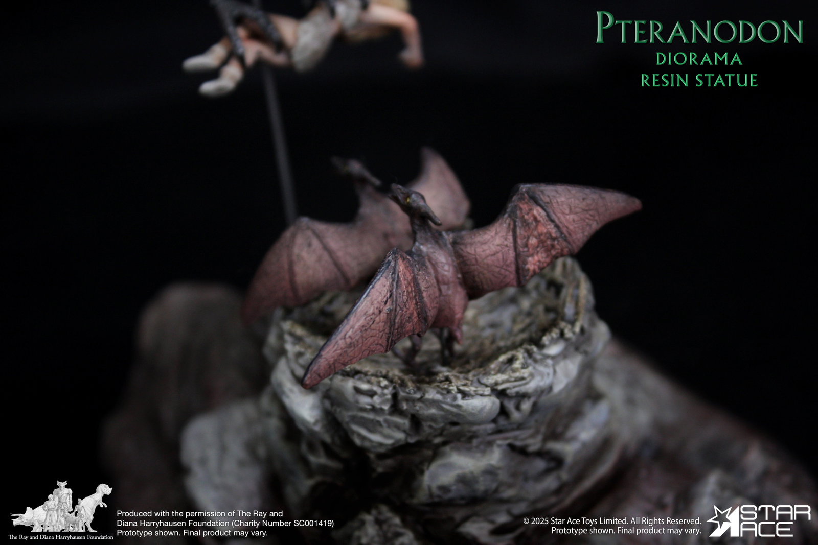 Pteranodon Attack diorama resin image 4