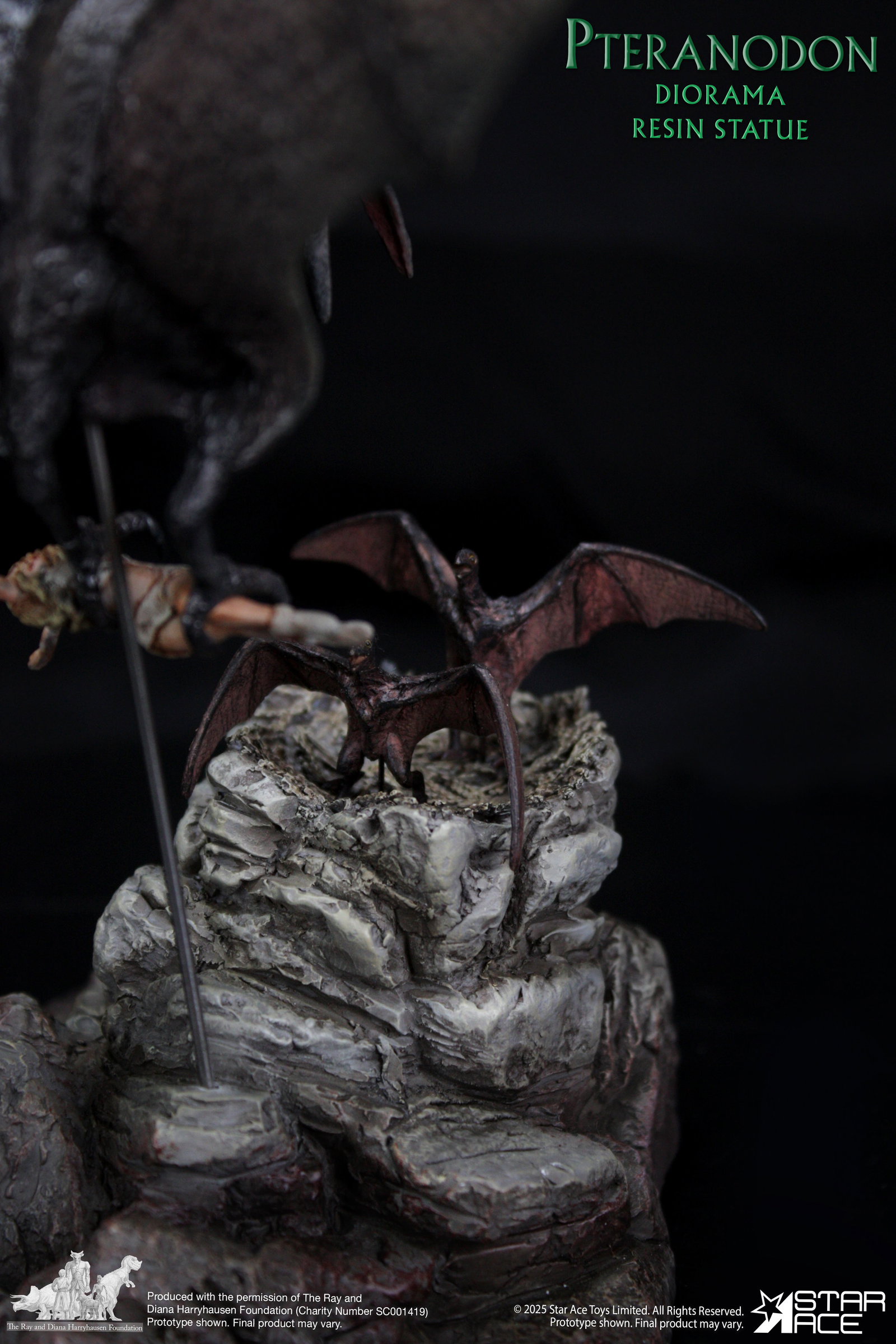 Pteranodon Attack diorama resin image 9