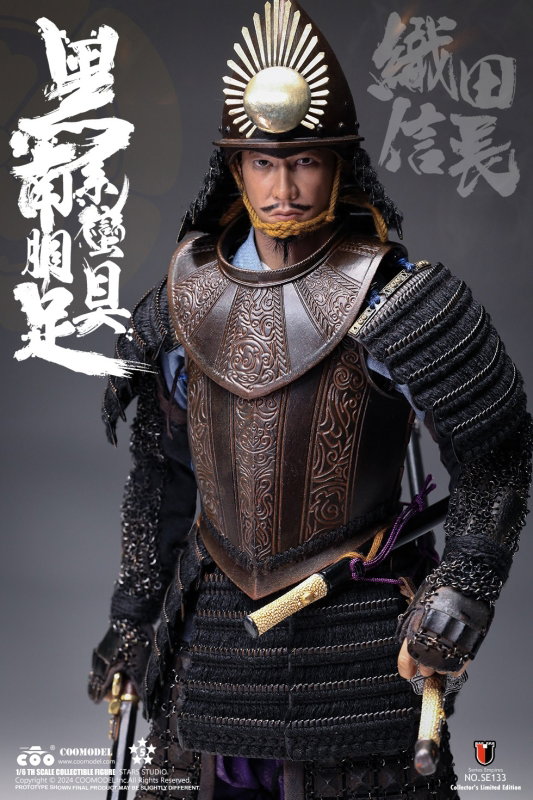Black Euro-Style Samurai Armor - Oda Nobunaga (Limited Version) image 9