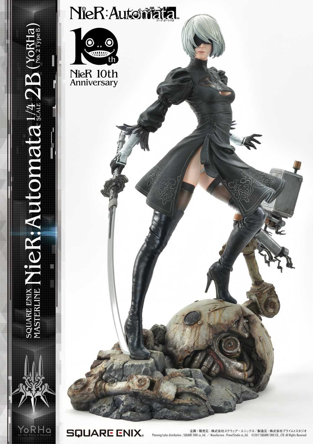 NieR:Automata 1/4 Scale - 2B (YoRHa No. 2 Type B) image 2