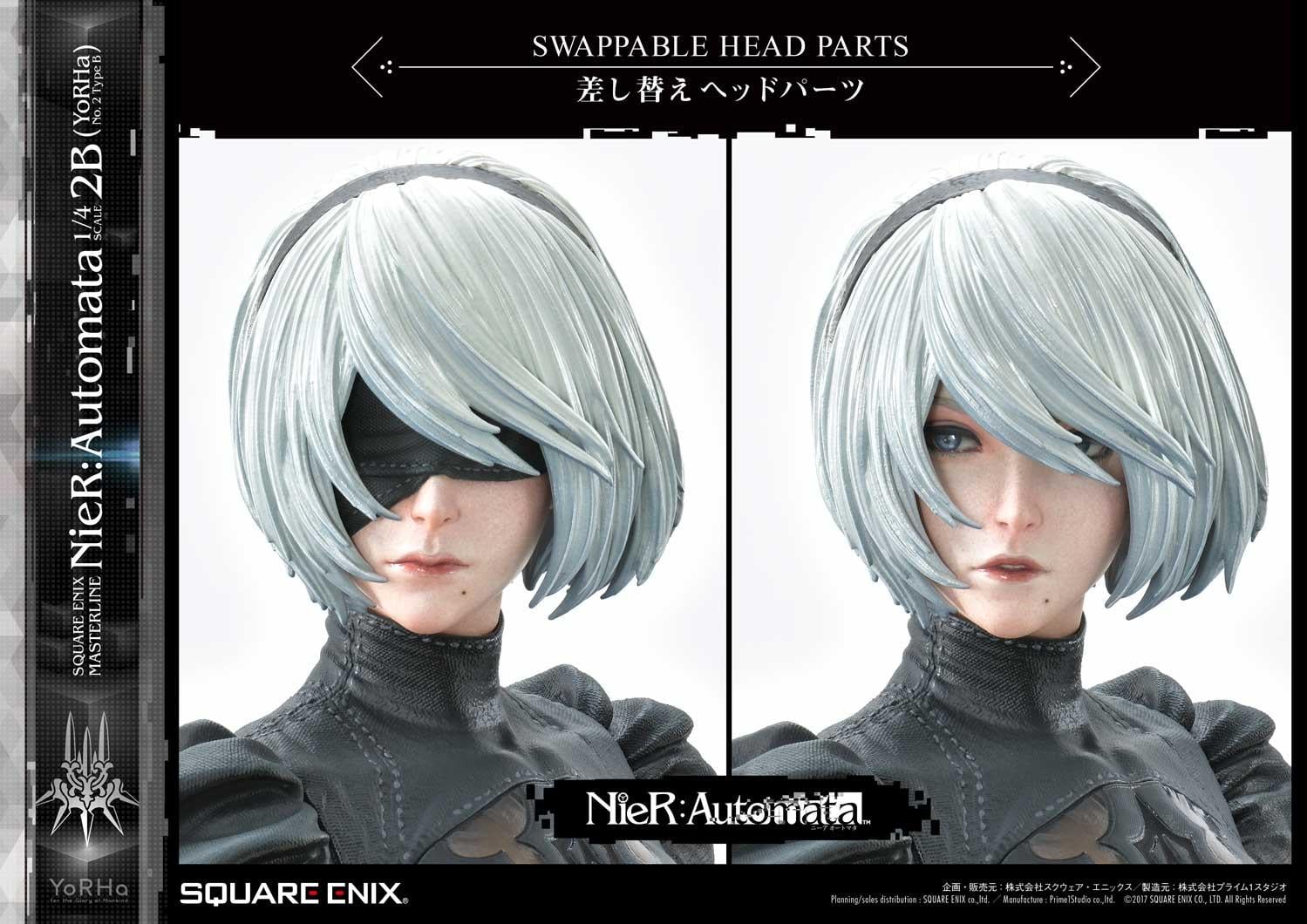 NieR:Automata 1/4 Scale - 2B (YoRHa No. 2 Type B) image 3
