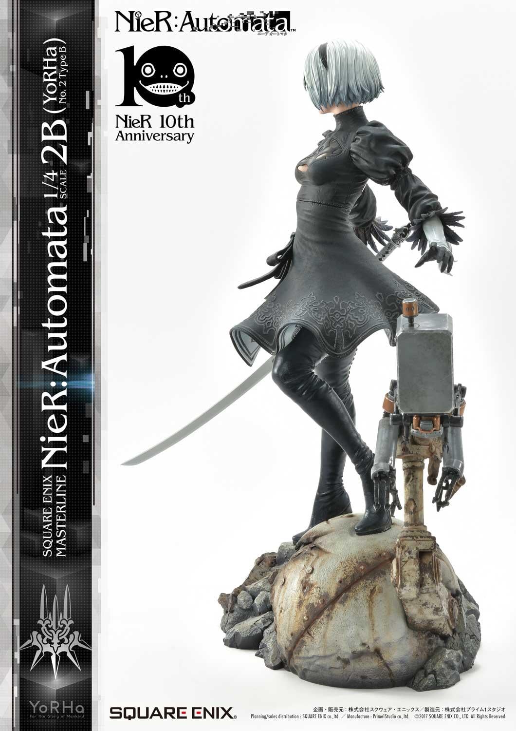 NieR:Automata 1/4 Scale - 2B (YoRHa No. 2 Type B) image 7