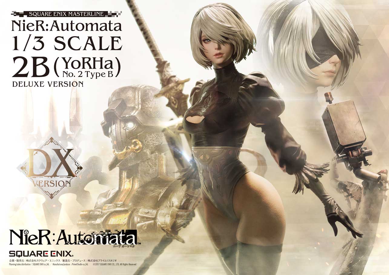 NieR:Automata 1/3 Scale - 2B (YoRHa No.2 Type B) Deluxe Version image 2