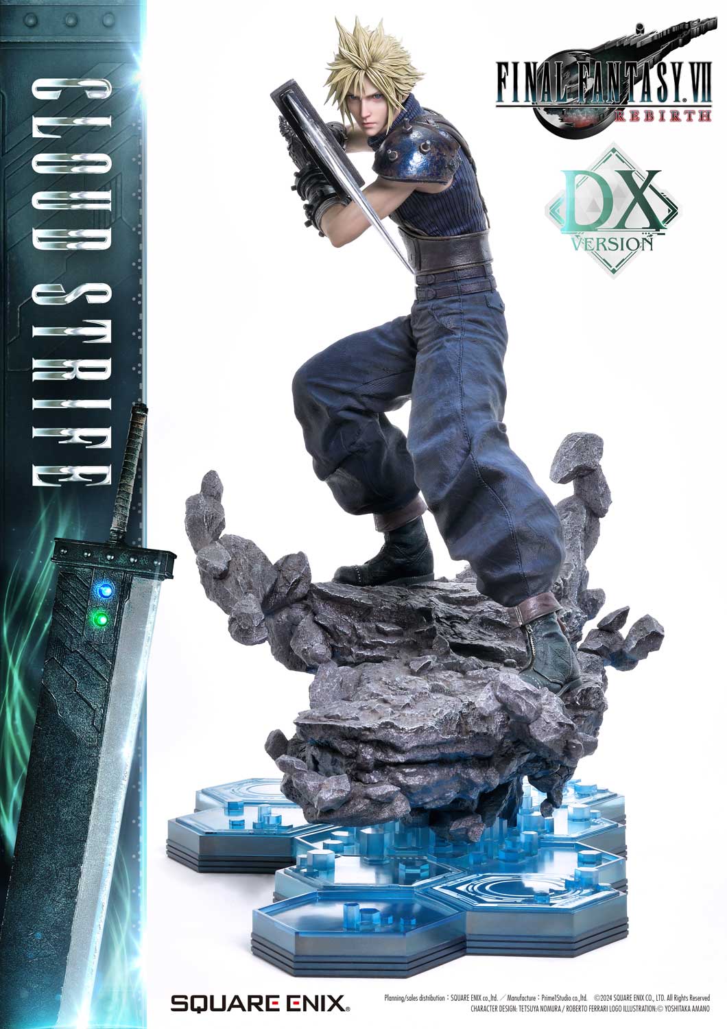 VII REBIRTH 1/4 Scale - CLOUD STRIFE Deluxe Version image 10