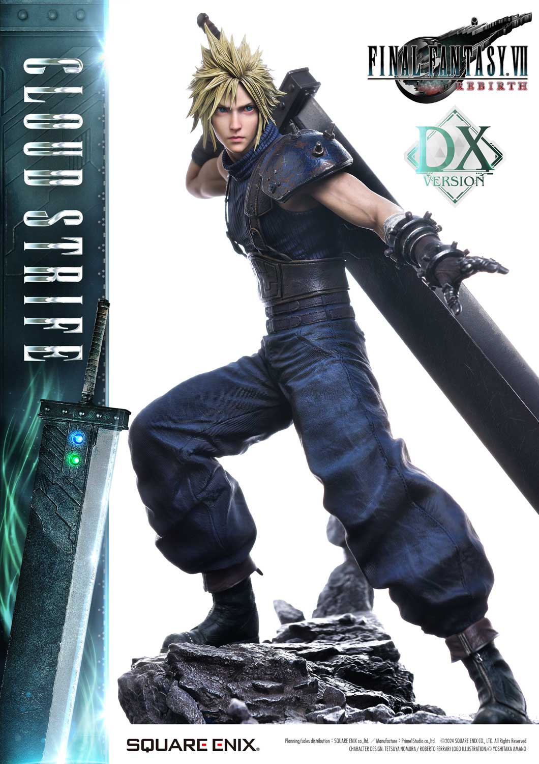 VII REBIRTH 1/4 Scale - CLOUD STRIFE Deluxe Version image 3