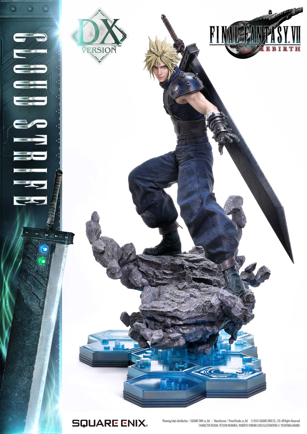 VII REBIRTH 1/4 Scale - CLOUD STRIFE Deluxe Version image 9