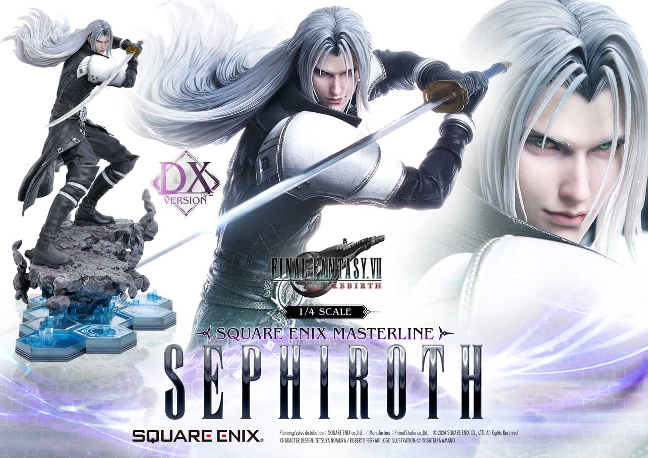VII REBIRTH 1/4 Scale - SEPHIROTH Deluxe Version image 1