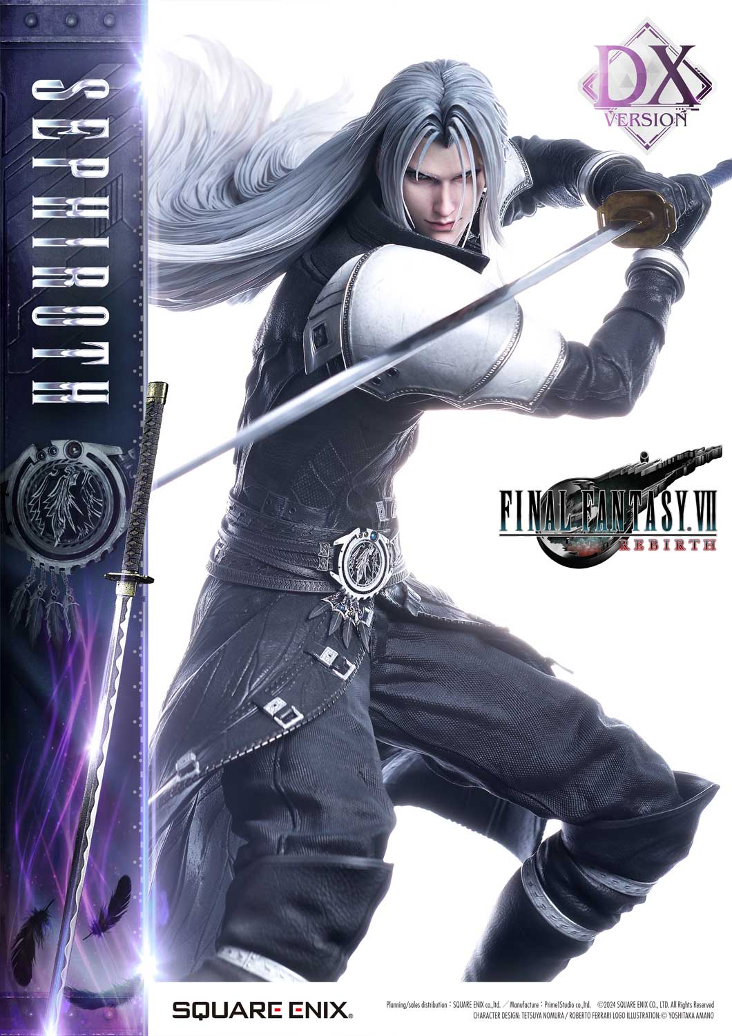 VII REBIRTH 1/4 Scale - SEPHIROTH Deluxe Version image 3