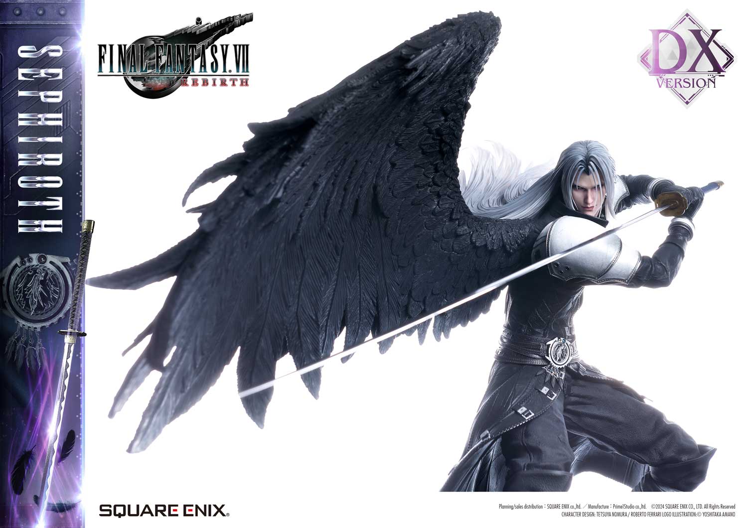 VII REBIRTH 1/4 Scale - SEPHIROTH Deluxe Version image 4