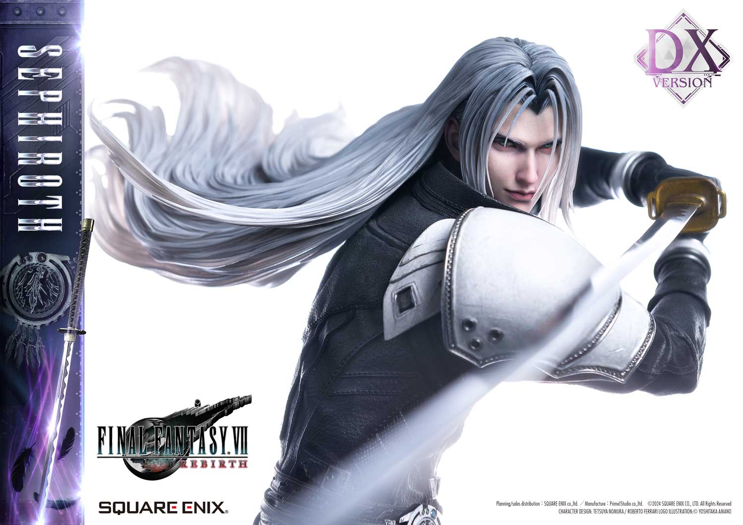 VII REBIRTH 1/4 Scale - SEPHIROTH Deluxe Version image 5