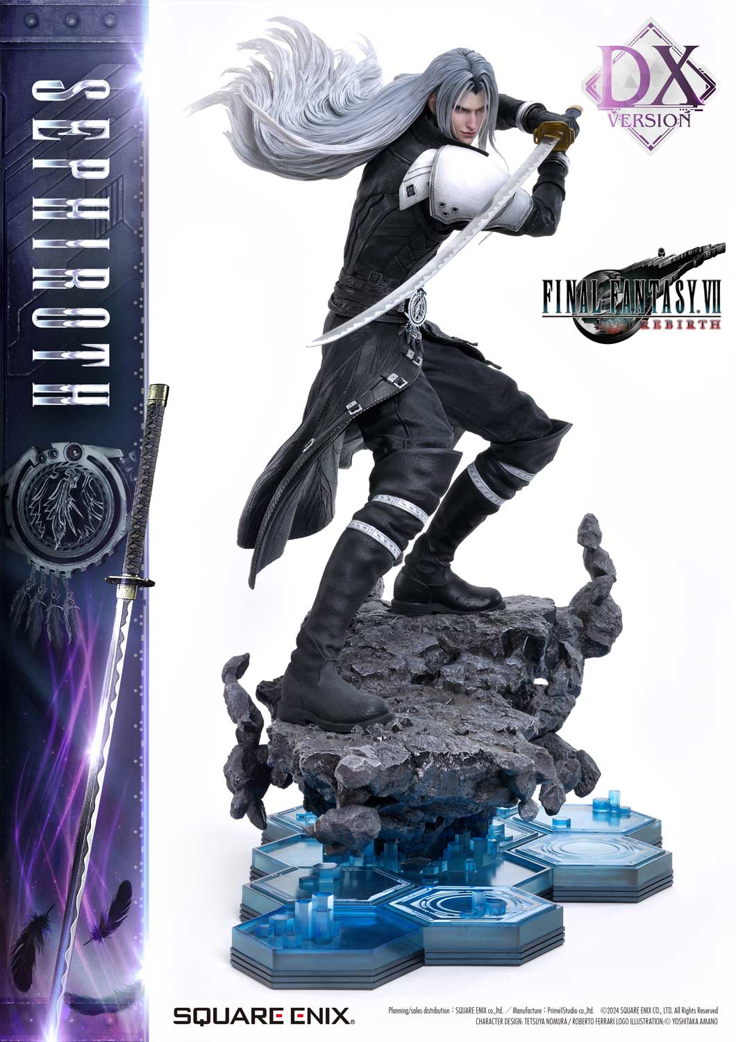 VII REBIRTH 1/4 Scale - SEPHIROTH Deluxe Version image 8