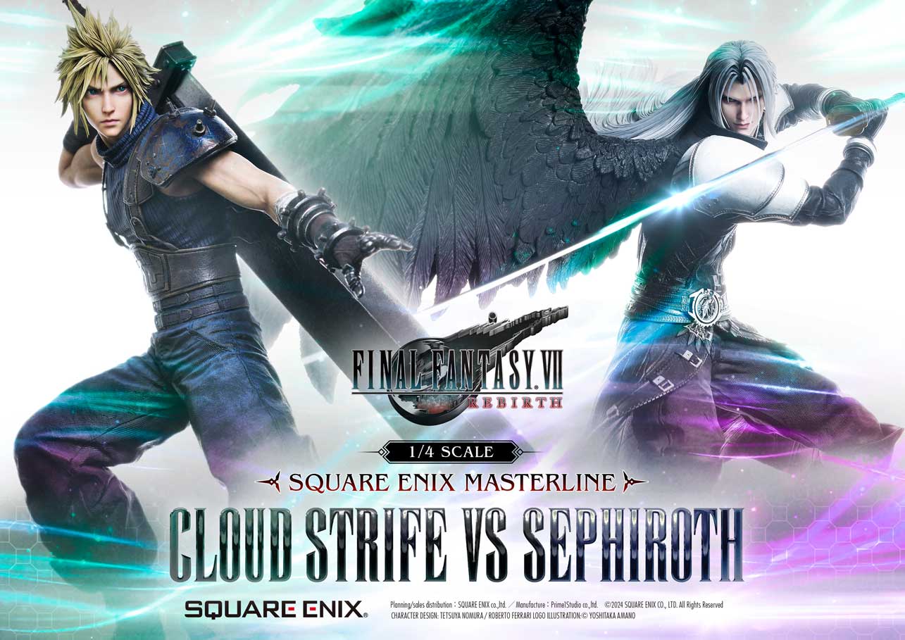 VII REBIRTH 1/4 Scale - CLOUD STRIFE vs SEPHIROTH image 2