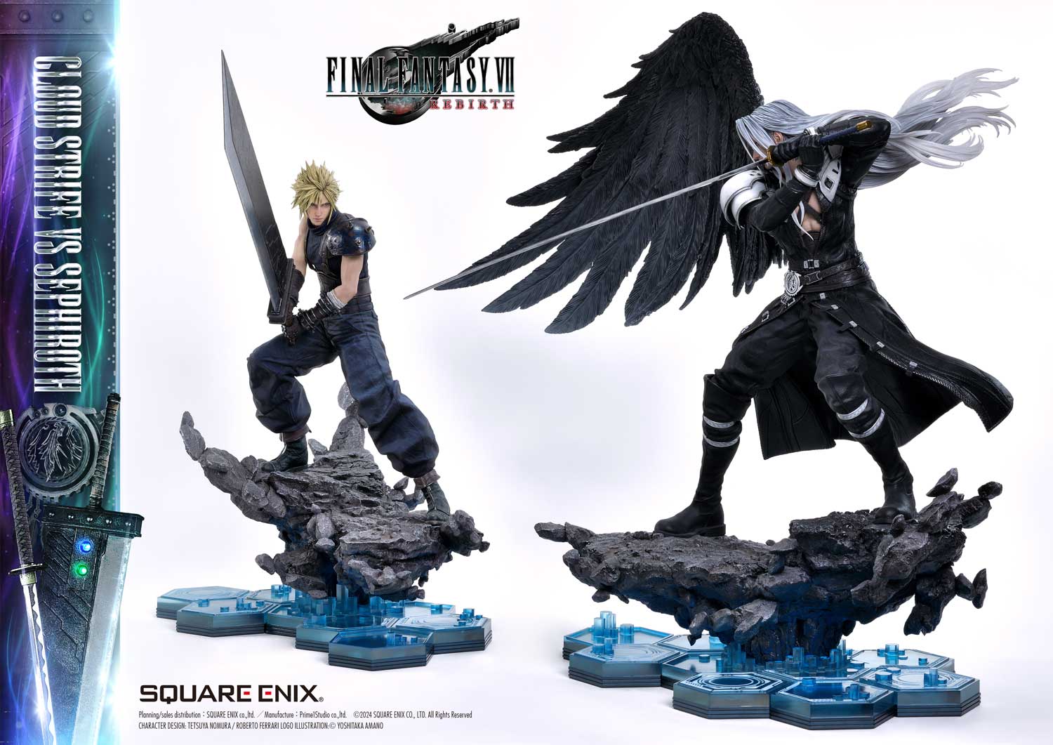 VII REBIRTH 1/4 Scale - CLOUD STRIFE vs SEPHIROTH image 3