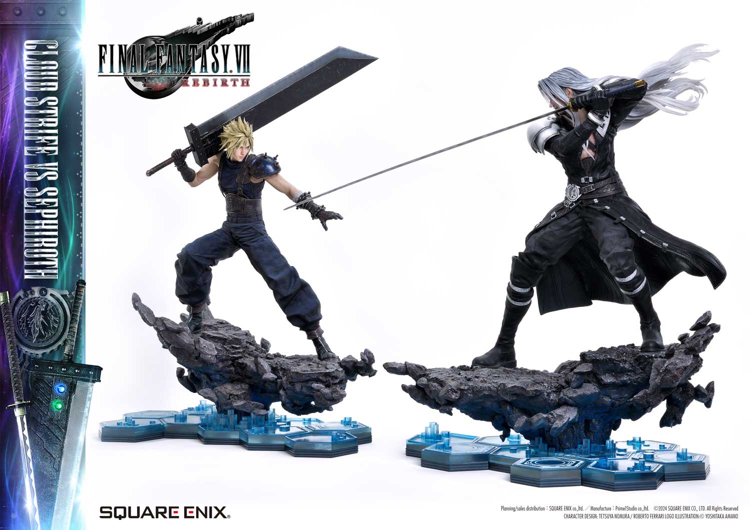 VII REBIRTH 1/4 Scale - CLOUD STRIFE vs SEPHIROTH image 5