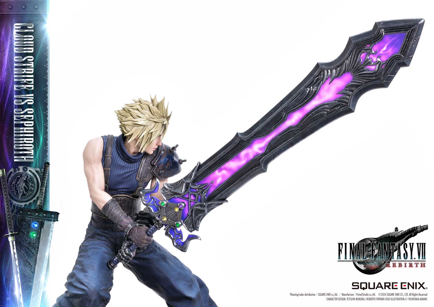 VII REBIRTH 1/4 Scale - CLOUD STRIFE vs SEPHIROTH image 9
