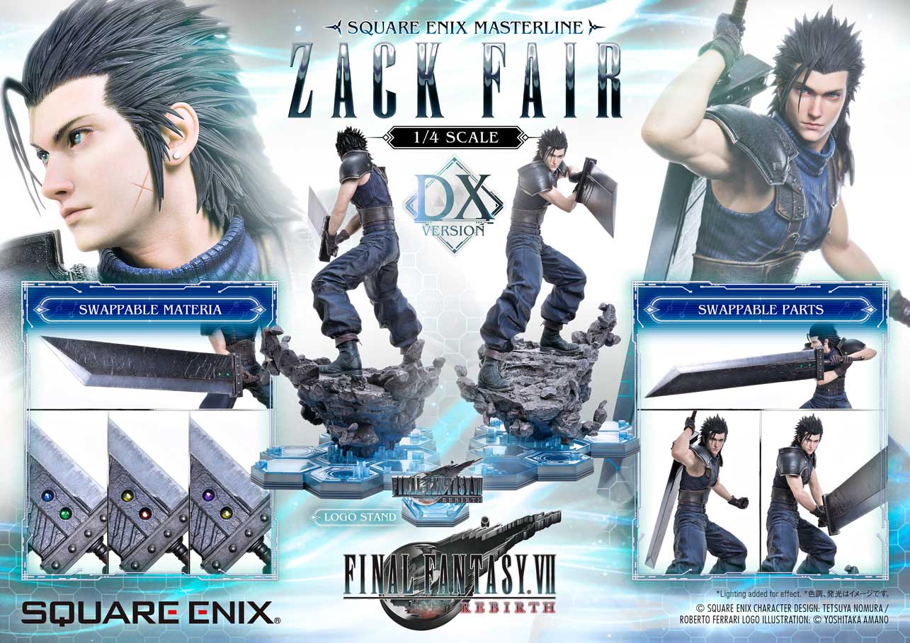 VII REBIRTH 1/4 Scale Zack Fair Deluxe Version image 5