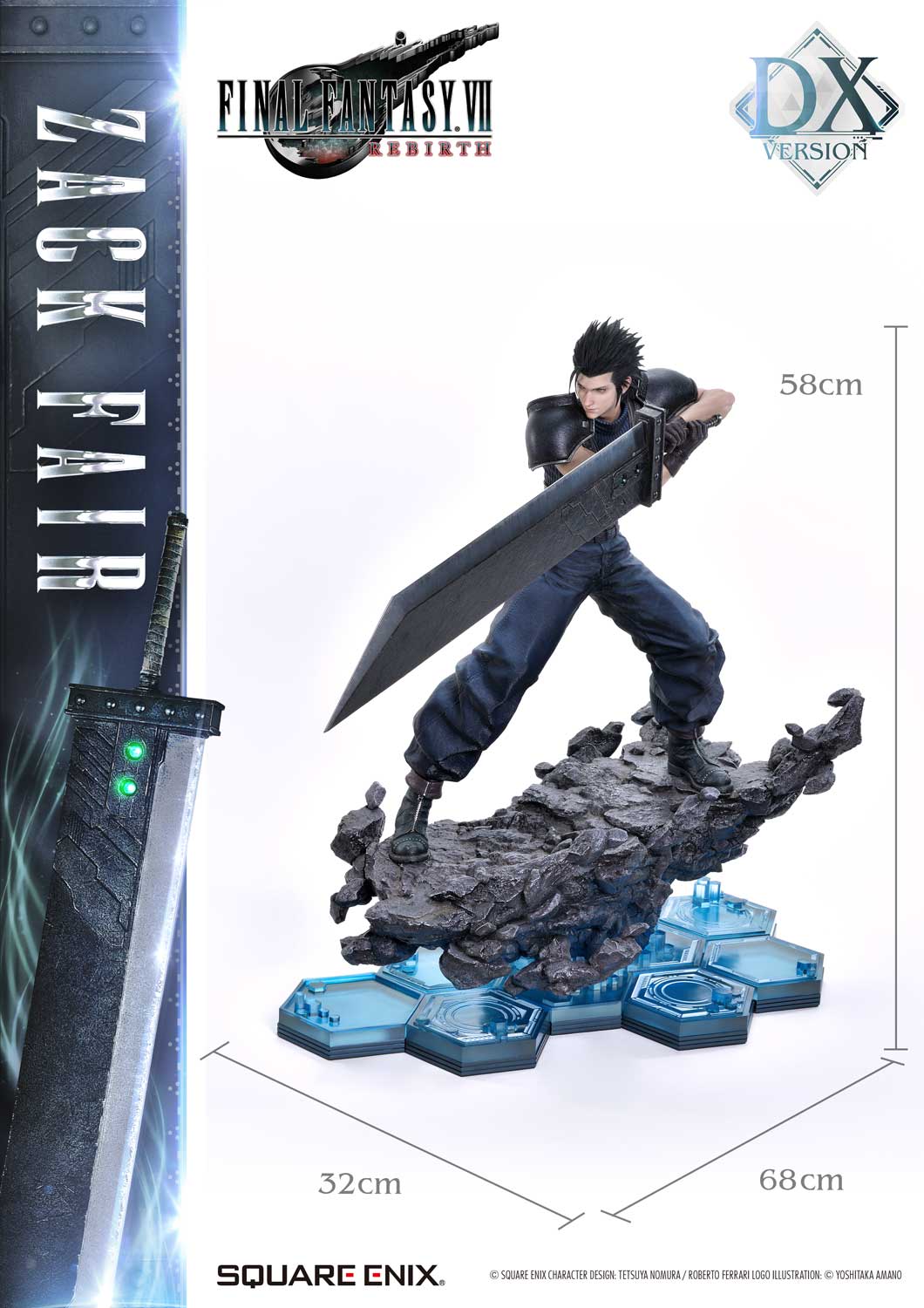 VII REBIRTH 1/4 Scale Zack Fair Deluxe Version image 9