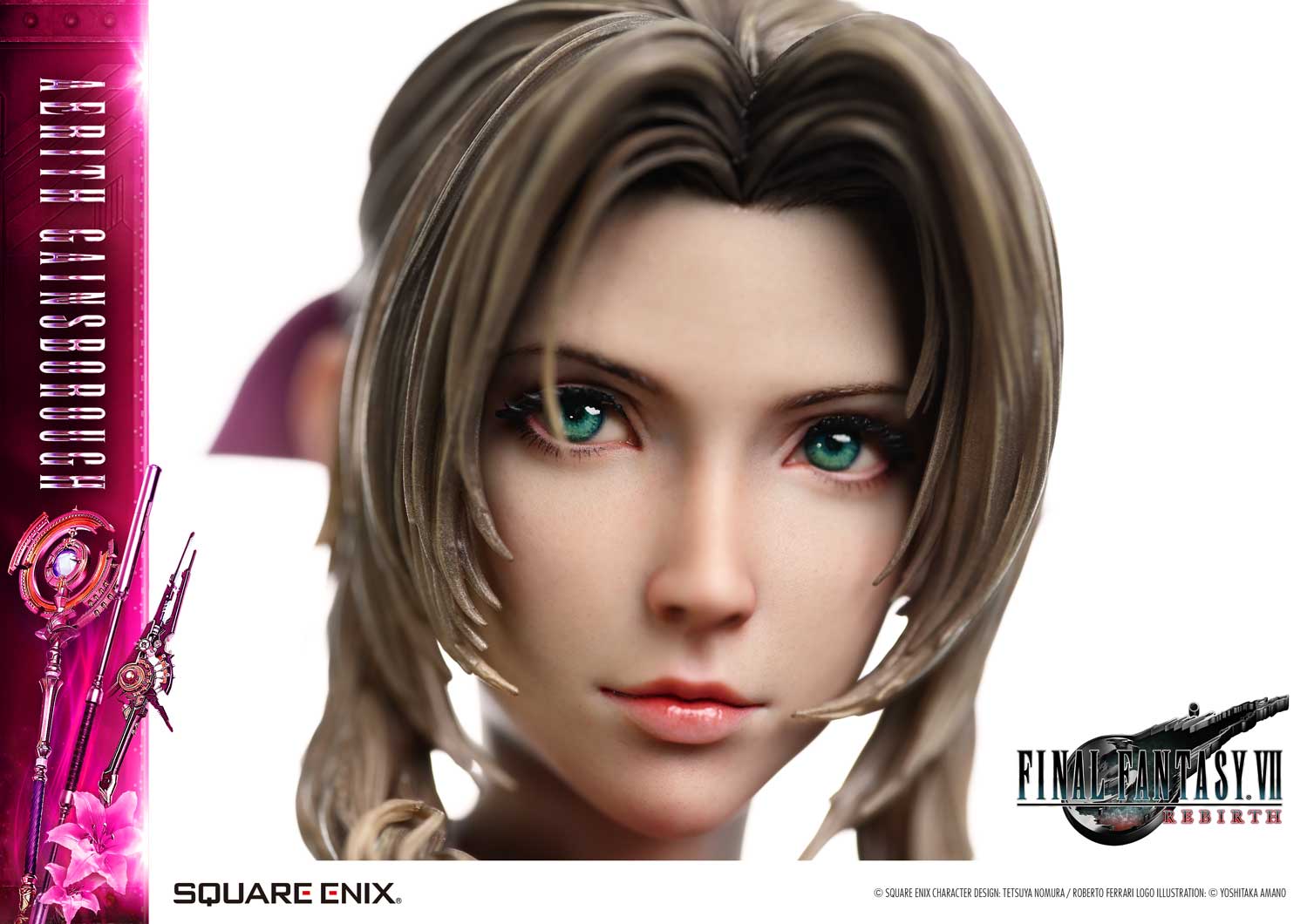 VII REBIRTH 1/4 Scale Aerith Gainsborough Deluxe Version image 10