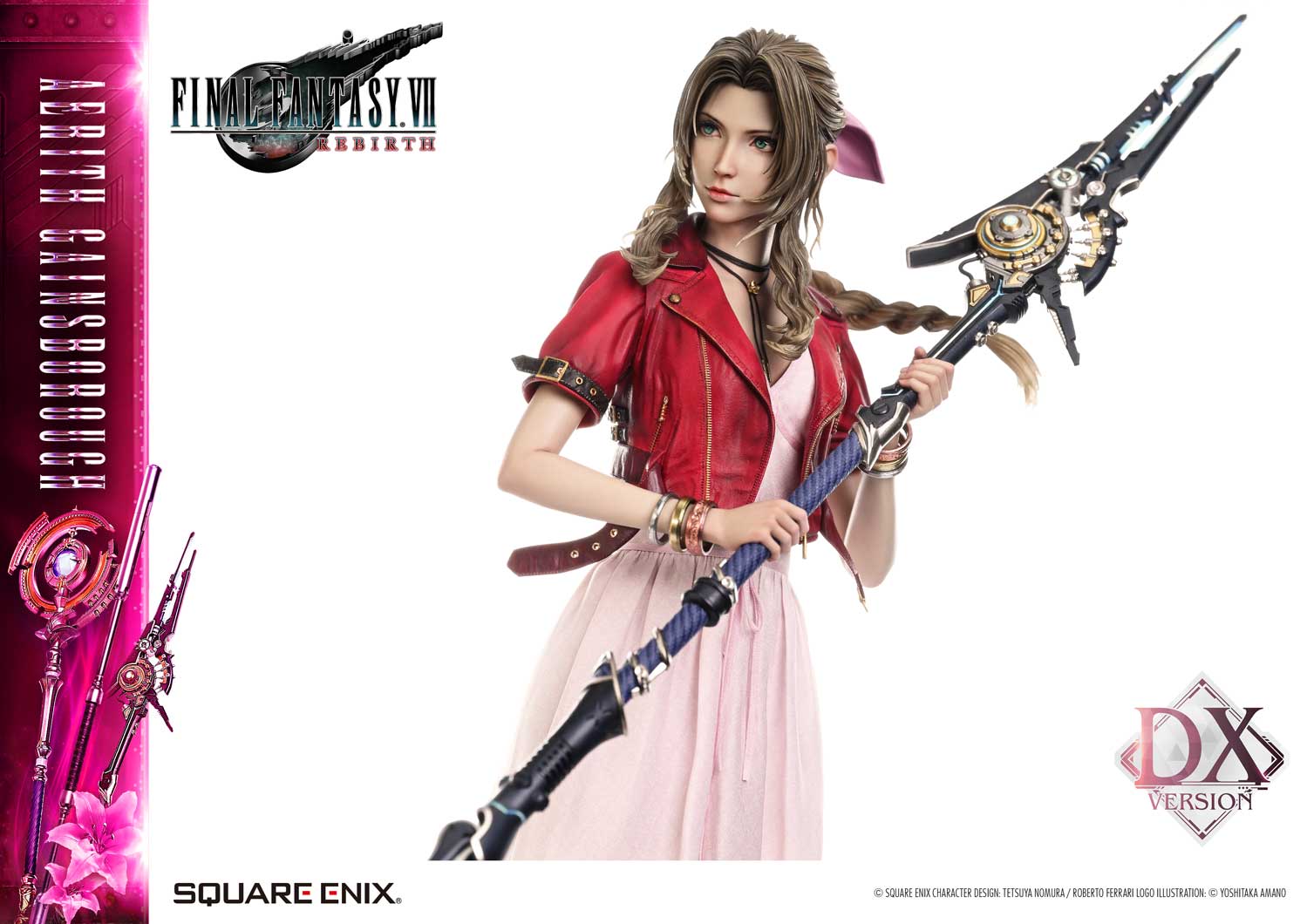 VII REBIRTH 1/4 Scale Aerith Gainsborough Deluxe Version image 2