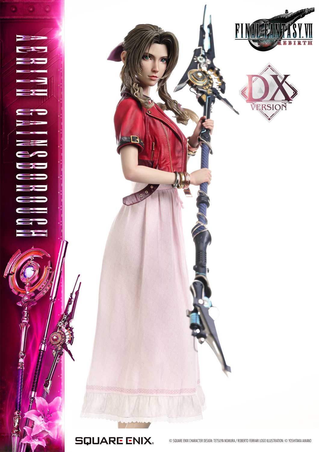 VII REBIRTH 1/4 Scale Aerith Gainsborough Deluxe Version image 3