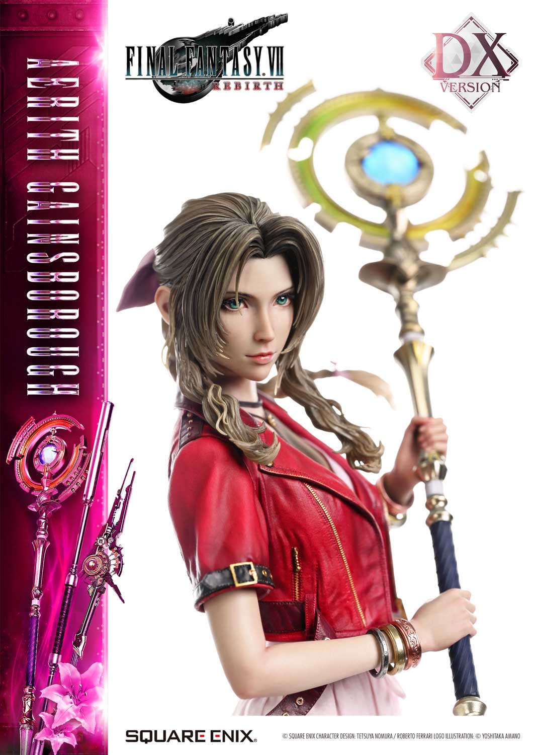 VII REBIRTH 1/4 Scale Aerith Gainsborough Deluxe Version image 5